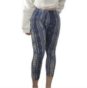 SWS Microfiber Paisley Leggings